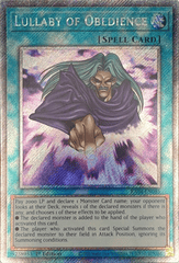 Lullaby of Obedience - RA04-EN085 - (Platinum Secret Rare) - 1st Edition